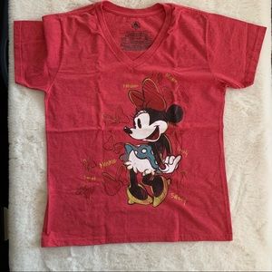 Disney Minnie Mouse red T-shirt XL